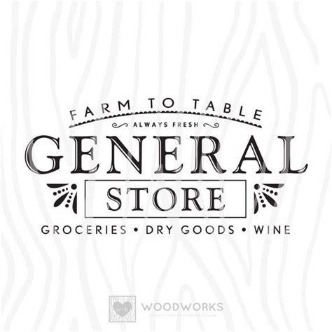 Svg Dxf Farm To Table General Store Always Etsy General Store