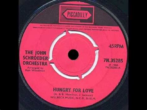 Зарубежный поп музыка для танцев диско и электропоп. Hungry For Love - John Schroeder - PICCADILLY 35285 - YouTube