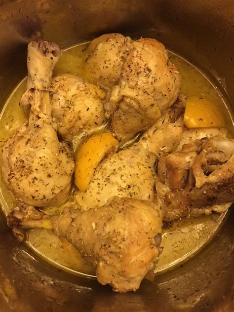 Pin this recipe for later Instant Pot Frozen Chicken Legs With Lemon And Garlic ...