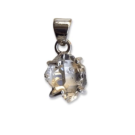 Herkimer Diamond Pendant G Happy Glastonbury Crystals Gems