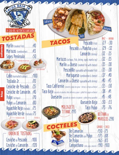 Tacos Baja Jr Rosarito