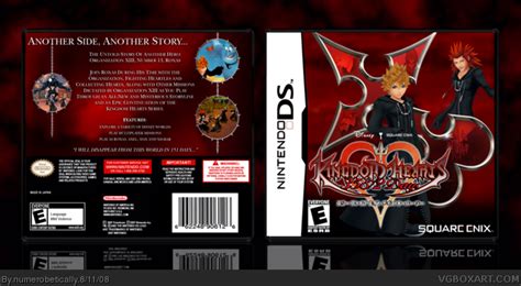 Kingdom Hearts 3582 Days Nintendo Ds Box Art Cover By Numerobetically