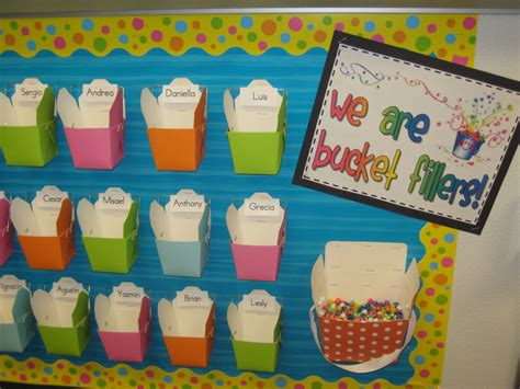 Bucket Fillers Bulletin Board Classroom Displays Classroom Themes Classroom Organization