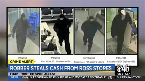 Suspect Accused Of Robbing Several Ross Department Stores YouTube