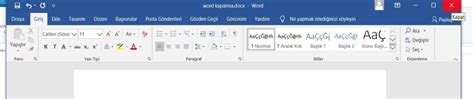 Microsoft Office Word Açma Kapatma My To World