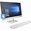 HP Pavilion 24 R100na White All In One PC  Intel I5 8400T 8GB RAM