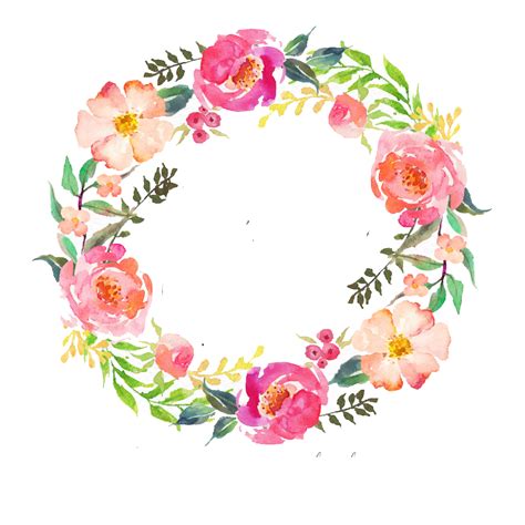 Pin By Maria Daniela Cofre On Wallpapers Floral Wreath Watercolor