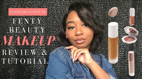 Fenty Beauty Review My Fenty Face Tutorial Youtube