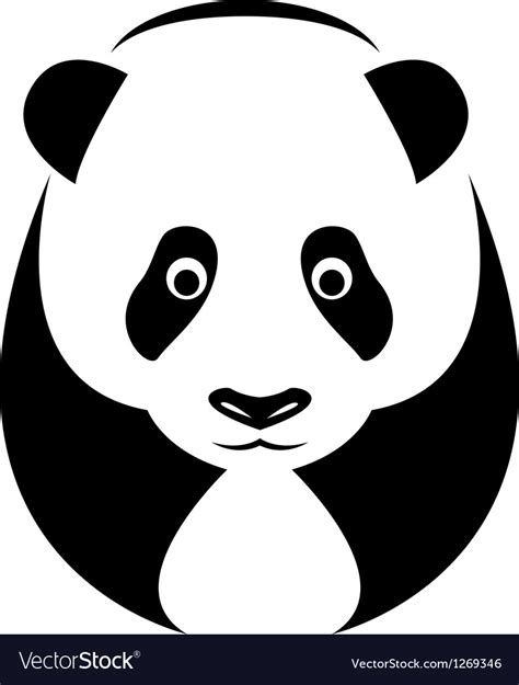 Panda Royalty Free Vector Image Vectorstock