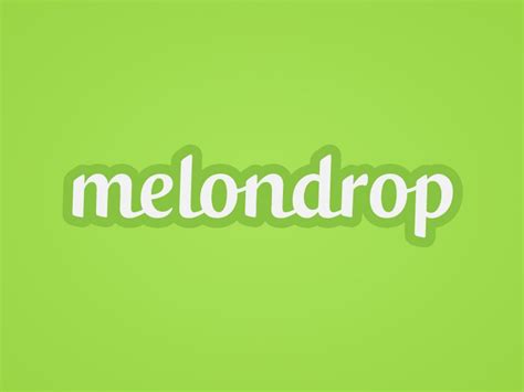 Melondrop Honeydew By Tyler Somers On Dribbble