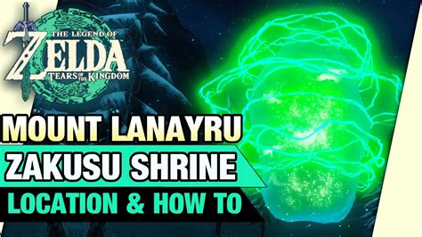Zakusu Shrine Location And How To Mount Lanayru Zelda Tears Of The