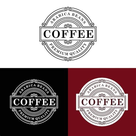 Premium Vector Coffee Logo Design