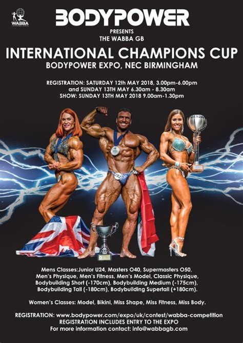The outside scoop is here. Bodypower International Champions Cup 2018 - Birmingham ...