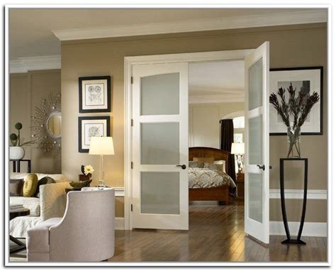 French door design images by masering. French doors with frosted glass for the bedroom : All about doors | Double doors interior ...