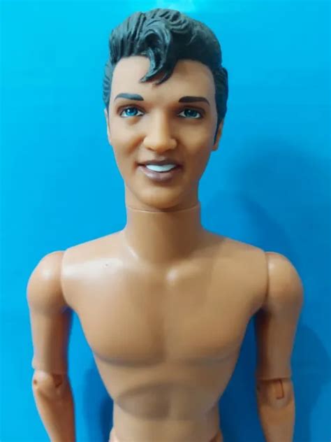 Nude Ken Elvis Presley Articulated Celebrity Doll For Ooak
