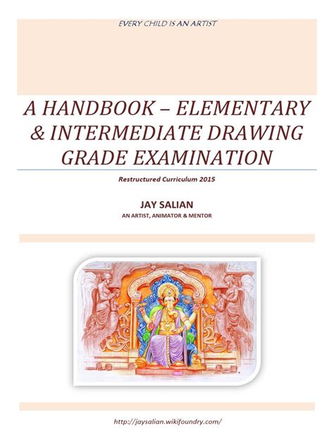 Elementary Intermediate Handbook Drawing Triangle