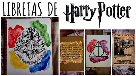 Libretas de Harry Potter Ideas Fáciles Ame Mayén YouTube