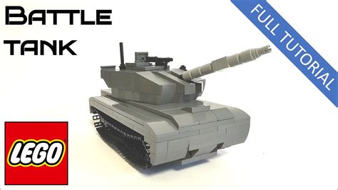 Epic Lego Tank Ii Step By Step Tutorial Youtube