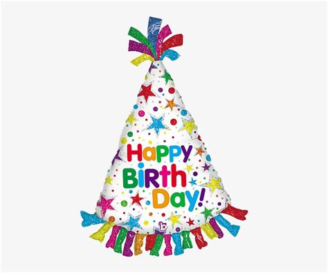Download Happy Birthday Party Hat Transparent Png Download Seekpng