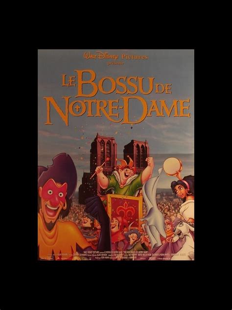 Affiche Du Film Bossu De Notre Dame Le Cinemaffiche