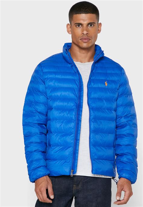 Buy Polo Ralph Lauren Blue Puffer Jacket For Men In Manama Other