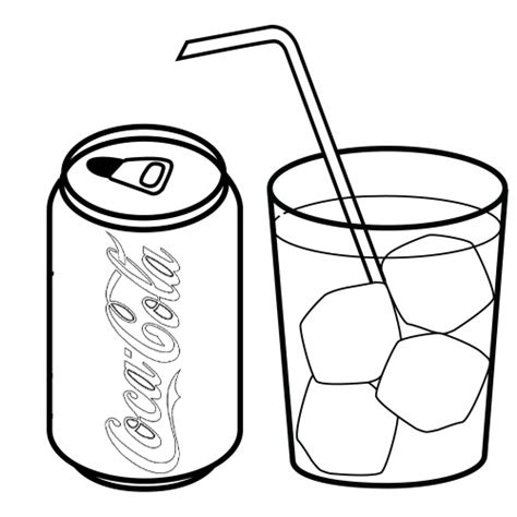 Drinks Coloring Pages Coloring Home