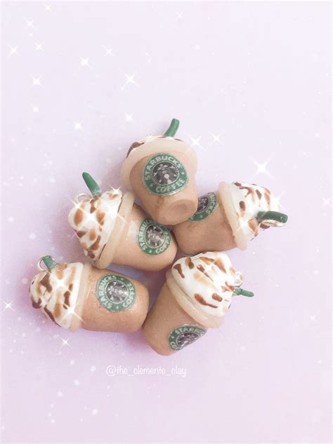 Frappuccino Polymer Clay Charm · Clemente Clay · Online Store Powered