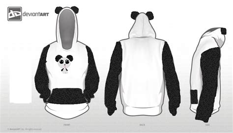 Panda Hoodie Design By Lexybotdf On Deviantart