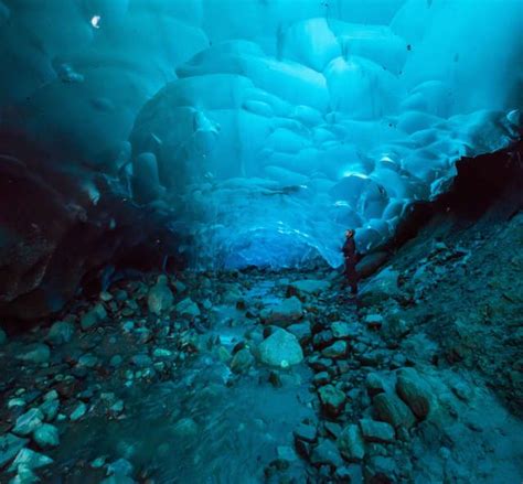 Mendenhall Glacier Ice Caves Alaska Vacation Places Dream Vacations