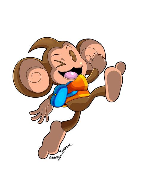 Super Monkey Ball Meemee Fanart Ajor Png
