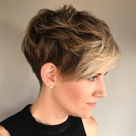 More women—celebrities included—are embracing their natural texture instead of fighting it. Pixie Haircuts for Thick Hair - 50 Ideas of Ideal Short ...