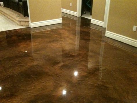 Concrete finish options for indoor flooring. Basement Floor Paint in Four Steps | ComfortHouse.pro