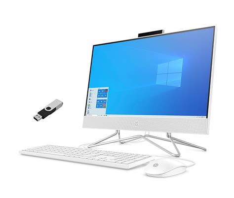 Hp 2022 Newest 22 Inch Fhd All In One Desktop Computer Dual Core Amd