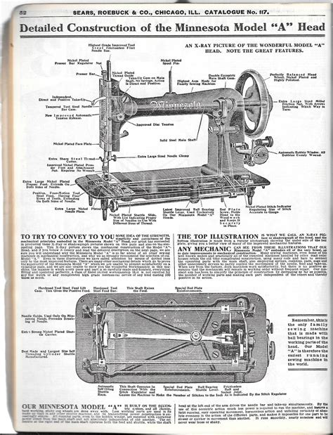 Minnesota Treadle Machine Singer Sewing Machine Manuals Sewing Machine