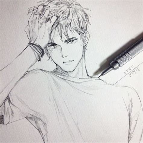Anime Pencil Sketch Anime Cool Drawings For Boys 12 Exquisite Learn