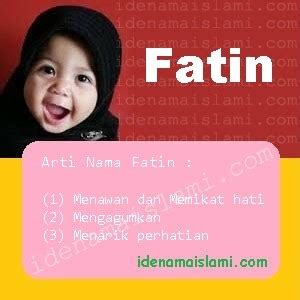 Check spelling or type a new query. Ini Arti Nama Fatin ♀ Dalam Islam - IdeNamaIslami.com