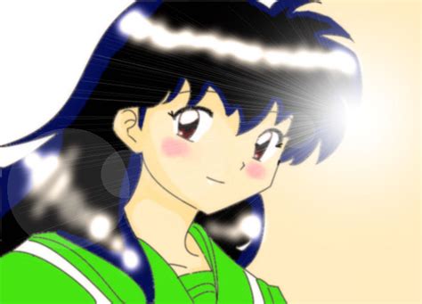 Kagome Colored Lineart By Animes Dreamgirl On Deviantart