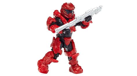 Halo Mega Construx Red Unsc Spartan Recruit Warrior Series Baukästen