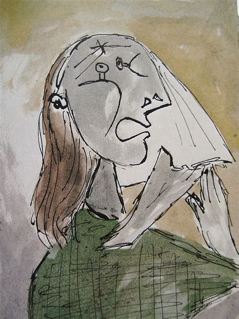 Todos Contra El Arte La Mujer Que Llora Picasso