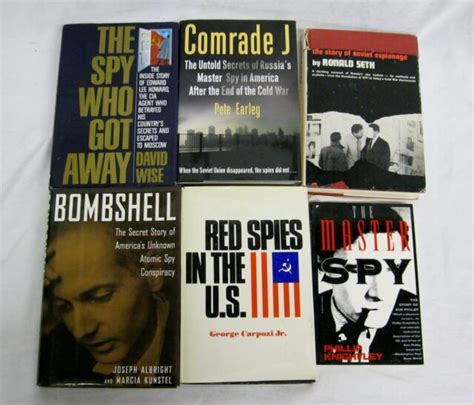 Red Spies Cold War History Russia Soviet United States Espionage 6 Book
