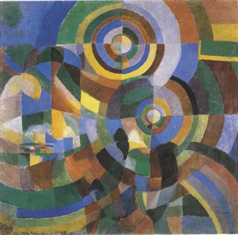 Sonia Delaunay Electric Prisms 1914 Oil On Canvas