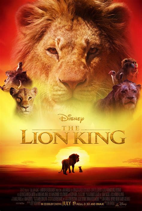 The Lion King 2019 Poster By Thekingblader995 On Deviantart