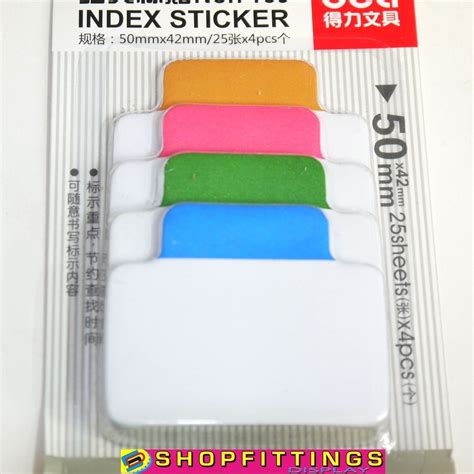 Sheets Sticky Index Paper Label Sticker Highlighter Tabs Notes Flags