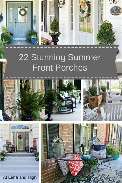 22 Stunning Summer Front Porch Decorating Ideas Summer Front Porches