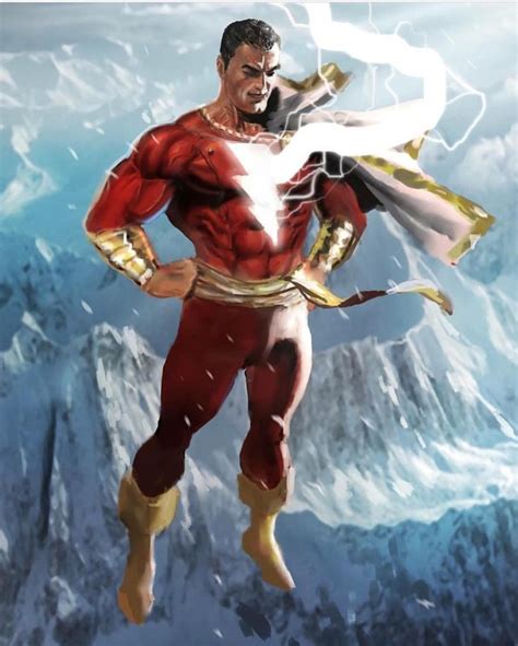 Captain Marvel Shazam Dc Comics Art Dc Comics Wallpaper Captain