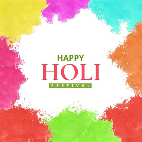 Premium Vector Colorful Happy Holi Festival Social Media New Post Design