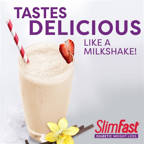 Slimfast Diabetic Meal Replacement Shake Mix Chocolate Milkshake Snacks 128oz Meal