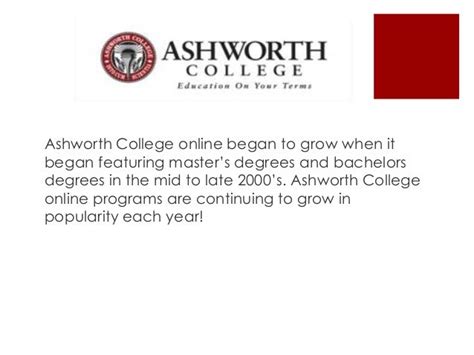 Ashworth College Review Atlanta School Reviews
