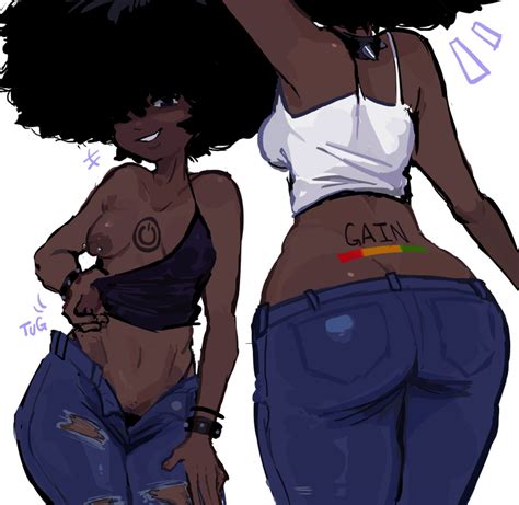 Rule 34 Afro Ass Breasts Clothed Dark Skin Human Humanized Inanimate