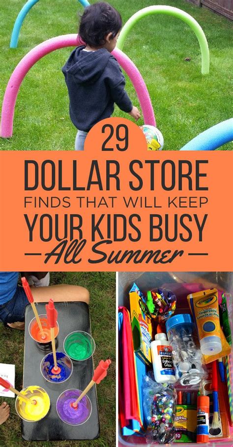 29 Dollar Store Finds That Will Keep Your Kids Busy All Summer Summer